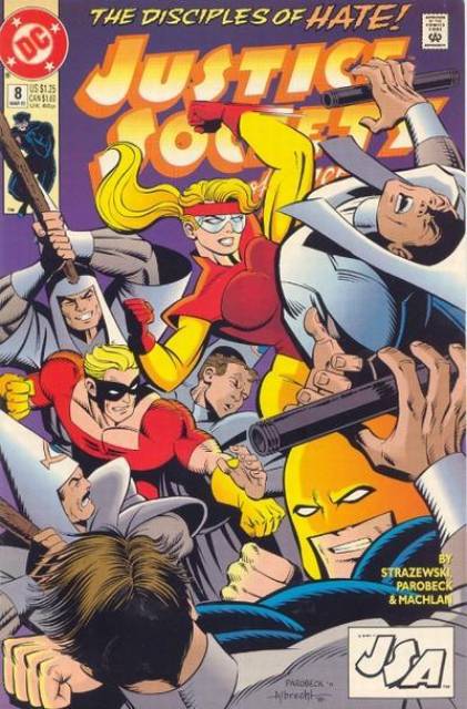 Justice Society America Vol 2 #8 comic cover
