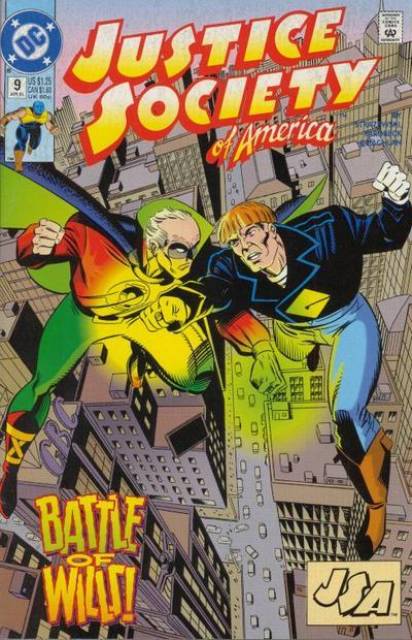 Justice Society America Vol 2 #9 comic cover