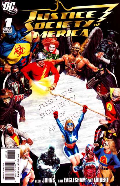 Justice Society America Vol 3 #1 comic cover