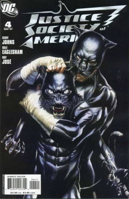 Justice Society America Vol 3 #4 comic cover