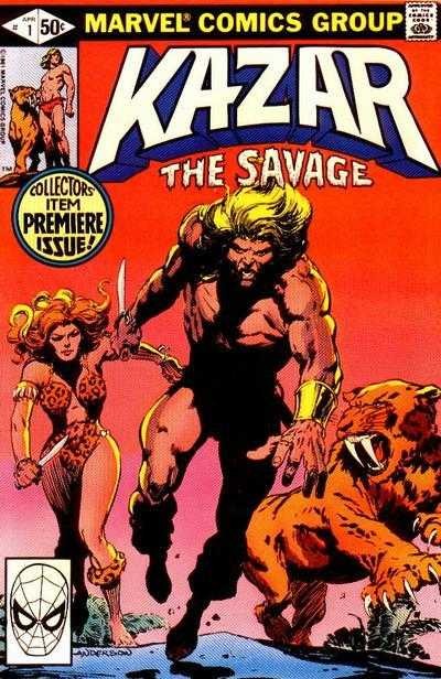 Ka-Zar the Savage #1 comic cover