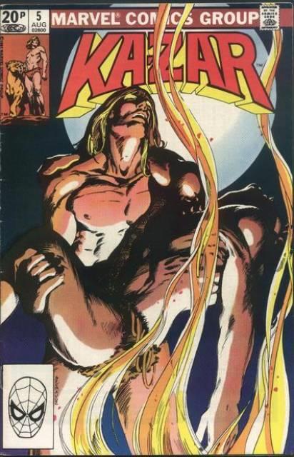 Ka-Zar the Savage #5 comic cover