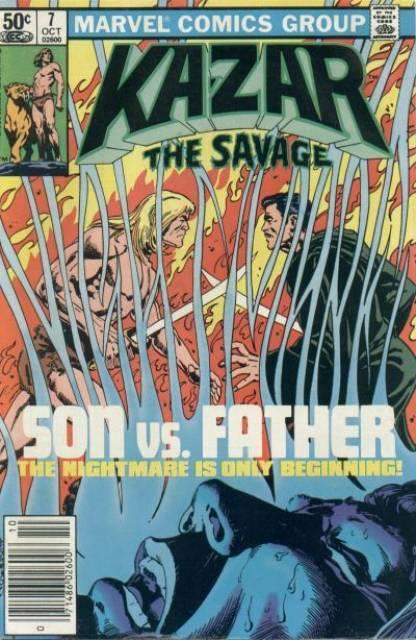 Ka-Zar the Savage #7 comic cover