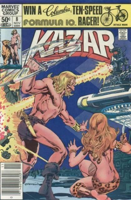 Ka-Zar the Savage #8 comic cover