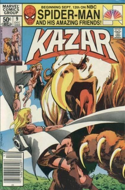 Ka-Zar the Savage #9 comic cover