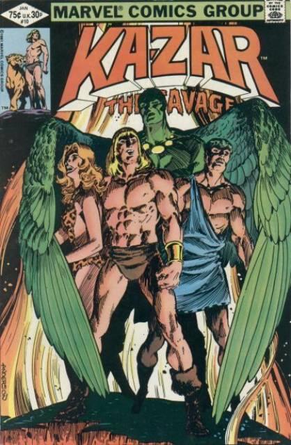Ka-Zar the Savage #10 comic cover