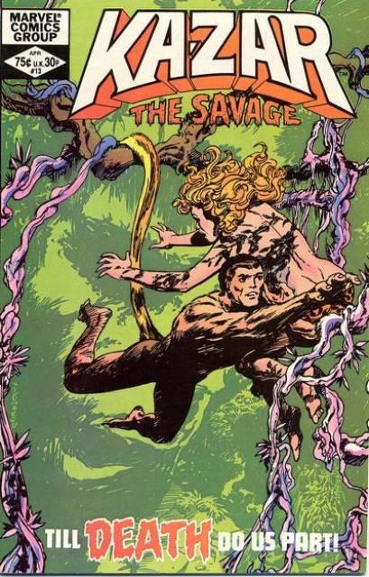 Ka-Zar the Savage #13 comic cover