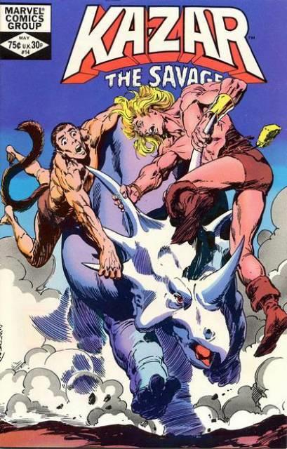 Ka-Zar the Savage #14 comic cover
