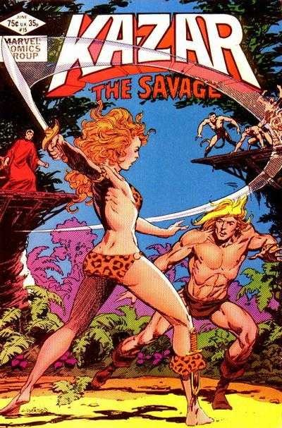 Ka-Zar the Savage #15 comic cover