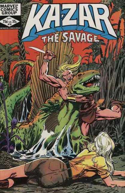 Ka-Zar the Savage #18 comic cover