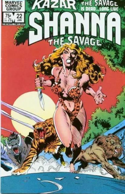 Ka-Zar the Savage #22 comic cover