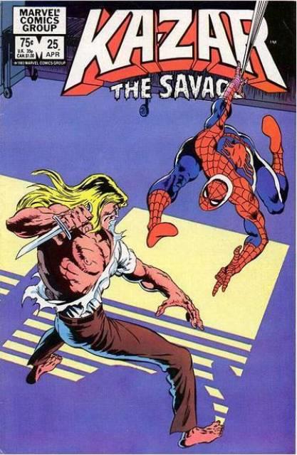 Ka-Zar the Savage #25 comic cover