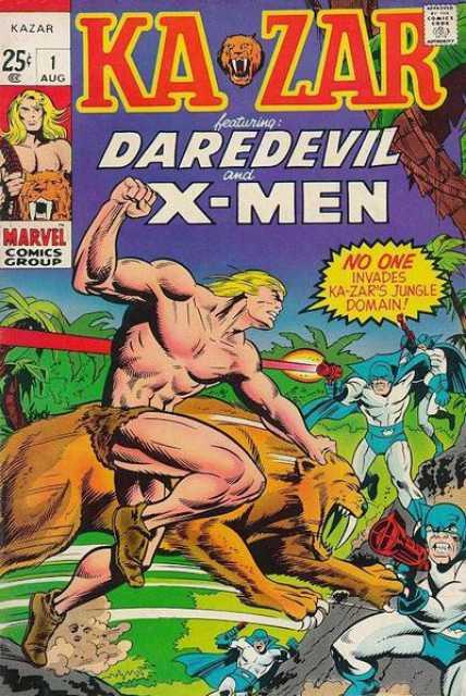 Ka-Zar #1 comic cover