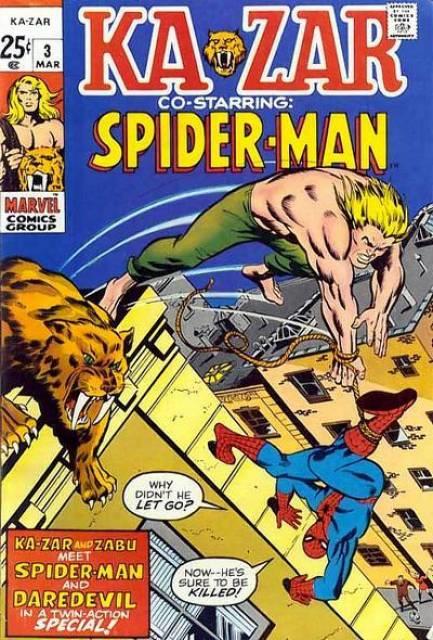 Ka-Zar #3 comic cover