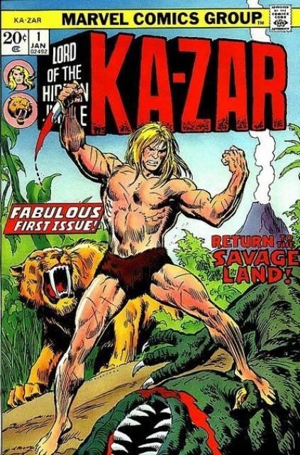 Ka-Zar Vol 2 #1 comic cover
