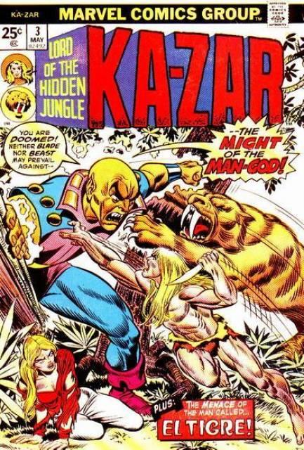 Ka-Zar Vol 2 #3 comic cover