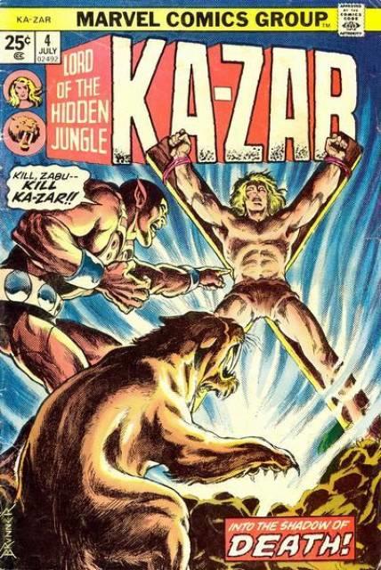 Ka-Zar Vol 2 #4 comic cover