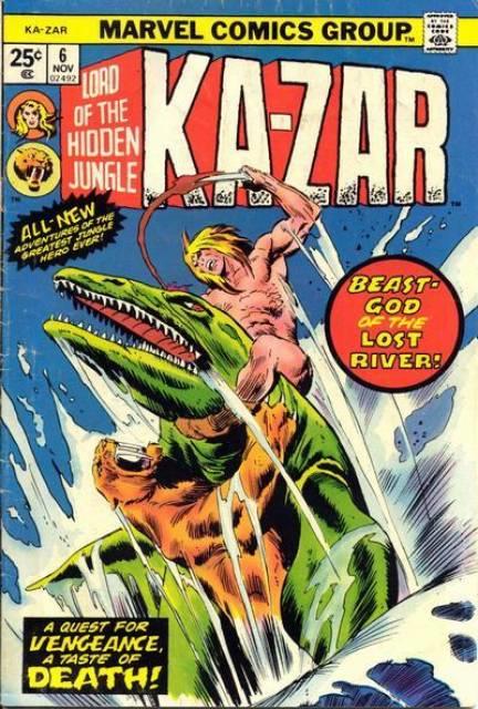Ka-Zar Vol 2 #6 comic cover