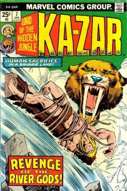 Ka-Zar Vol 2 #7 comic cover