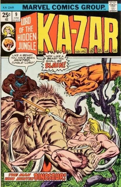 Ka-Zar Vol 2 #9 comic cover