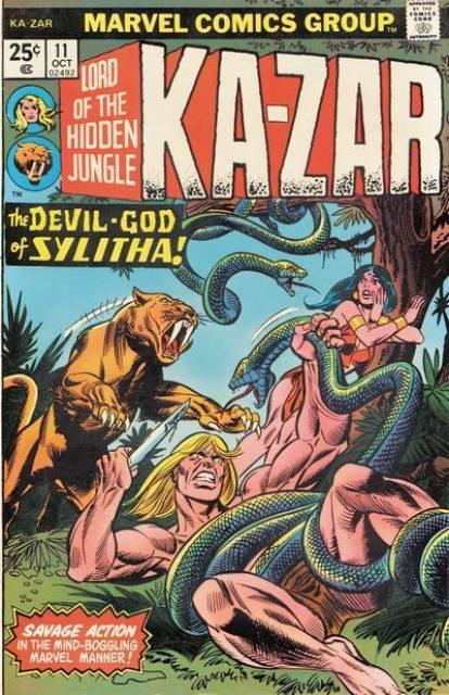 Ka-Zar Vol 2 #11 comic cover