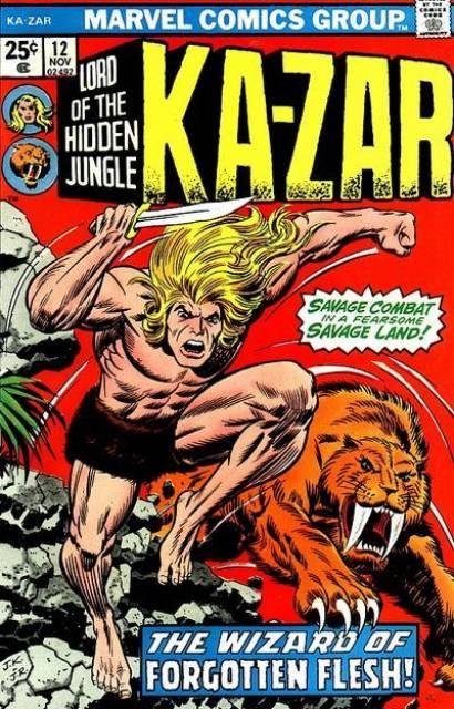 Ka-Zar Vol 2 #12 comic cover