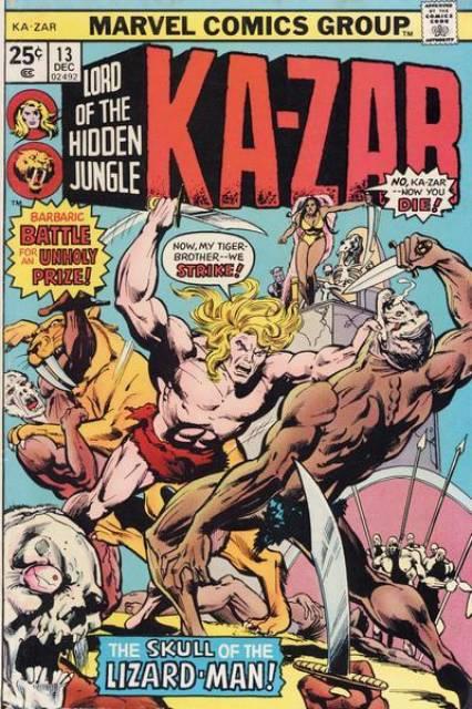 Ka-Zar Vol 2 #13 comic cover
