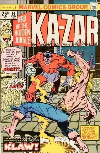 Ka-Zar Vol 2 #14 comic cover