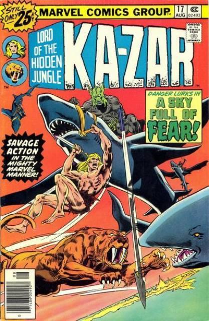 Ka-Zar Vol 2 #17 comic cover