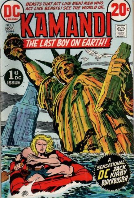 Kamandi the Last Boy on Earth #1 comic cover