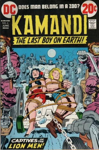 Kamandi the Last Boy on Earth #6 comic cover