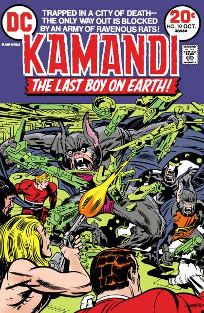 Kamandi the Last Boy on Earth #10 comic cover