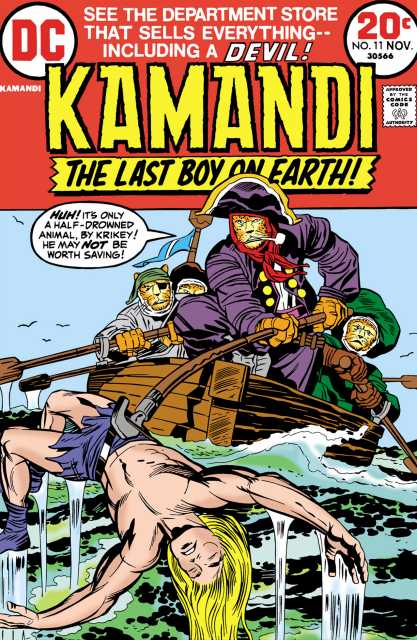 Kamandi the Last Boy on Earth #11 comic cover