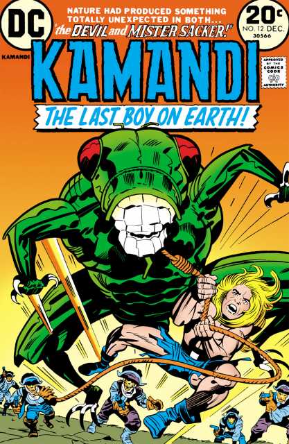 Kamandi the Last Boy on Earth #12 comic cover