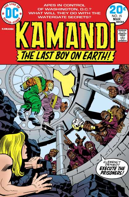 Kamandi the Last Boy on Earth #15 comic cover