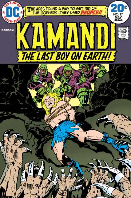 Kamandi the Last Boy on Earth #17 comic cover