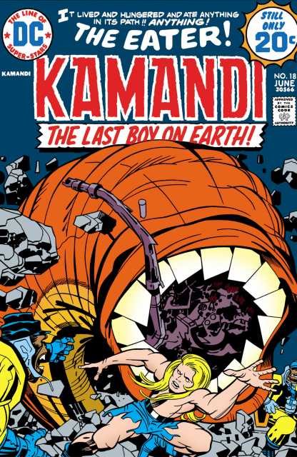 Kamandi the Last Boy on Earth #18 comic cover