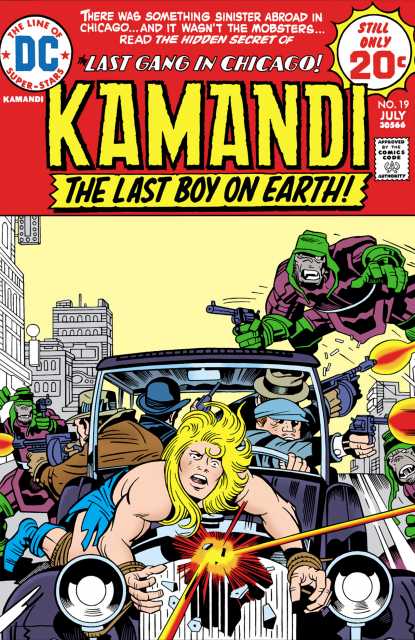 Kamandi the Last Boy on Earth #19 comic cover