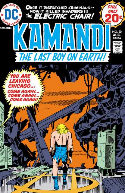 Kamandi the Last Boy on Earth #20 comic cover