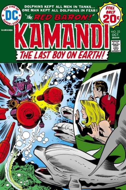 Kamandi the Last Boy on Earth #22 comic cover