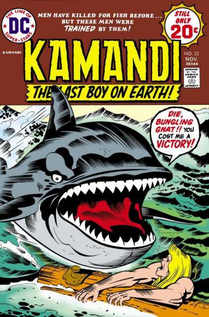 Kamandi the Last Boy on Earth #23 comic cover