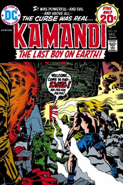 Kamandi the Last Boy on Earth #24 comic cover