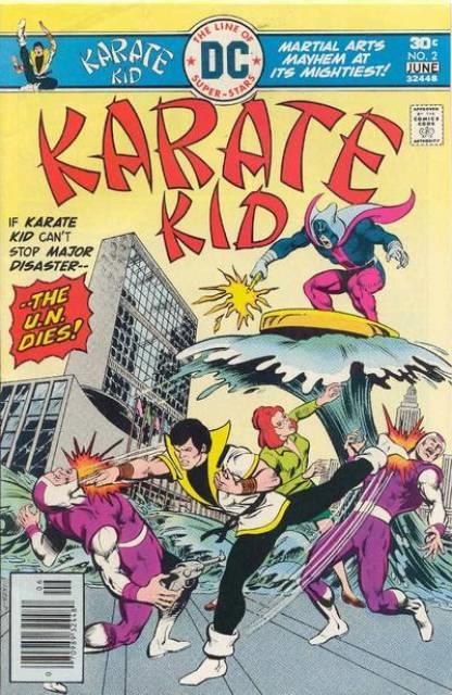 Karate Kid #2 comic cover