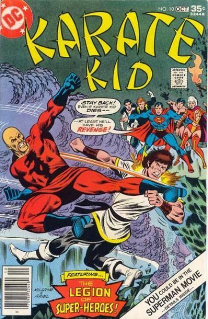 Karate Kid #10 comic cover