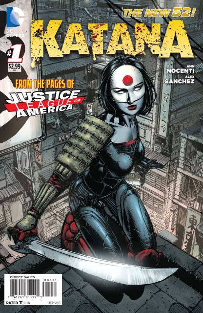 Katana #1 comic cover