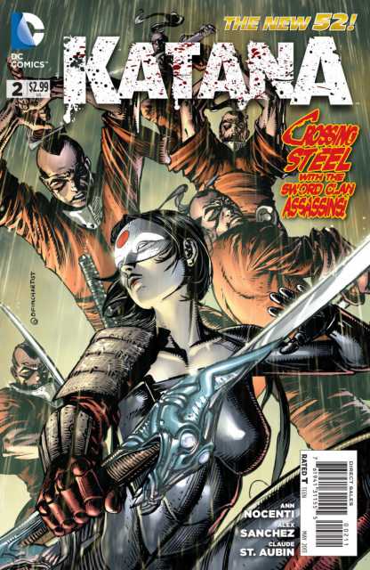 Katana #2 comic cover