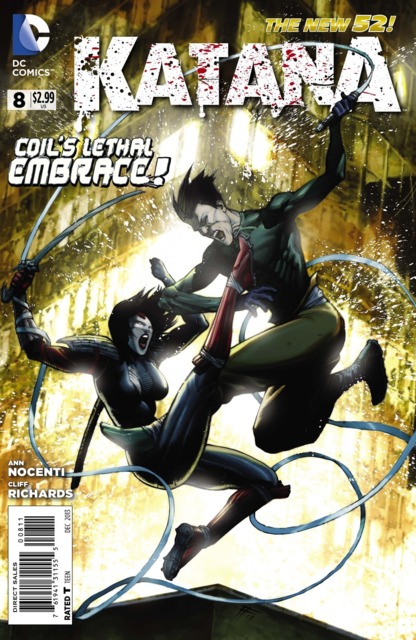 Katana #8 comic cover