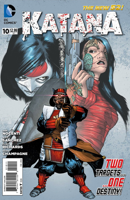 Katana #10 comic cover
