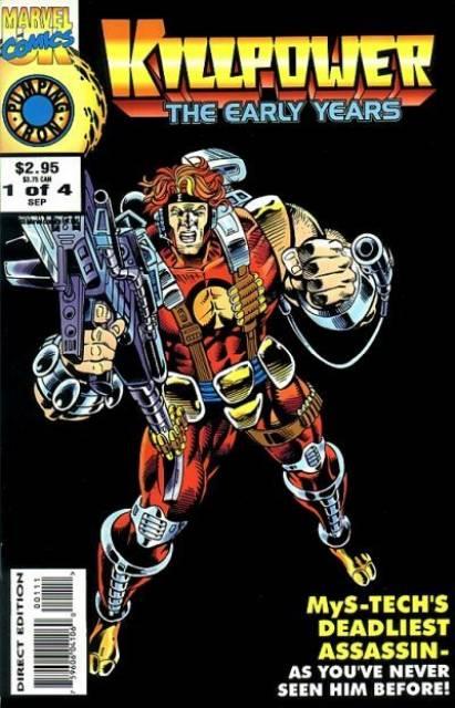 Killpower the Early Yeasr #1 comic cover