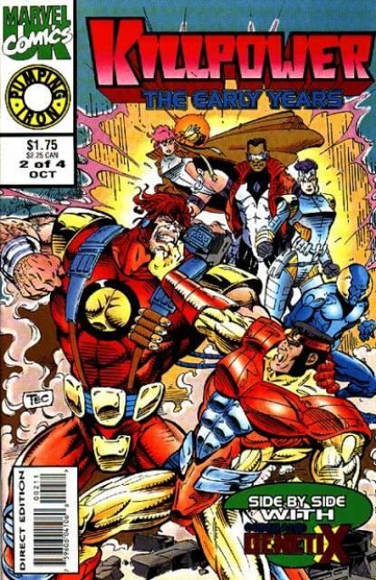 Killpower the Early Yeasr #2 comic cover